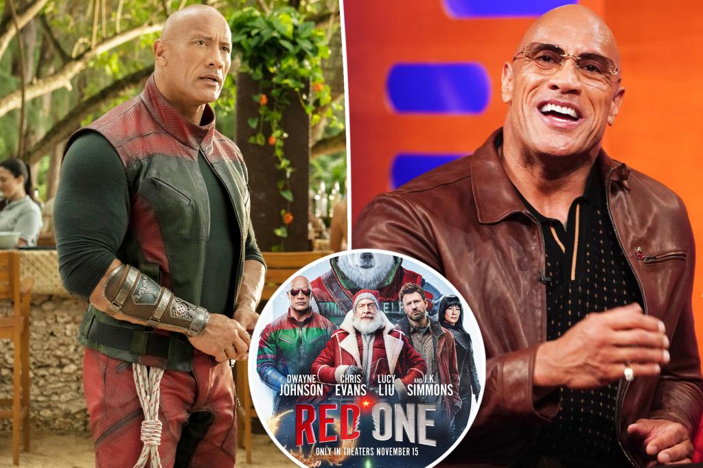 Dwayne ‘The Rock’ Johnson admits to peeing in bottles on ‘Red One’ set