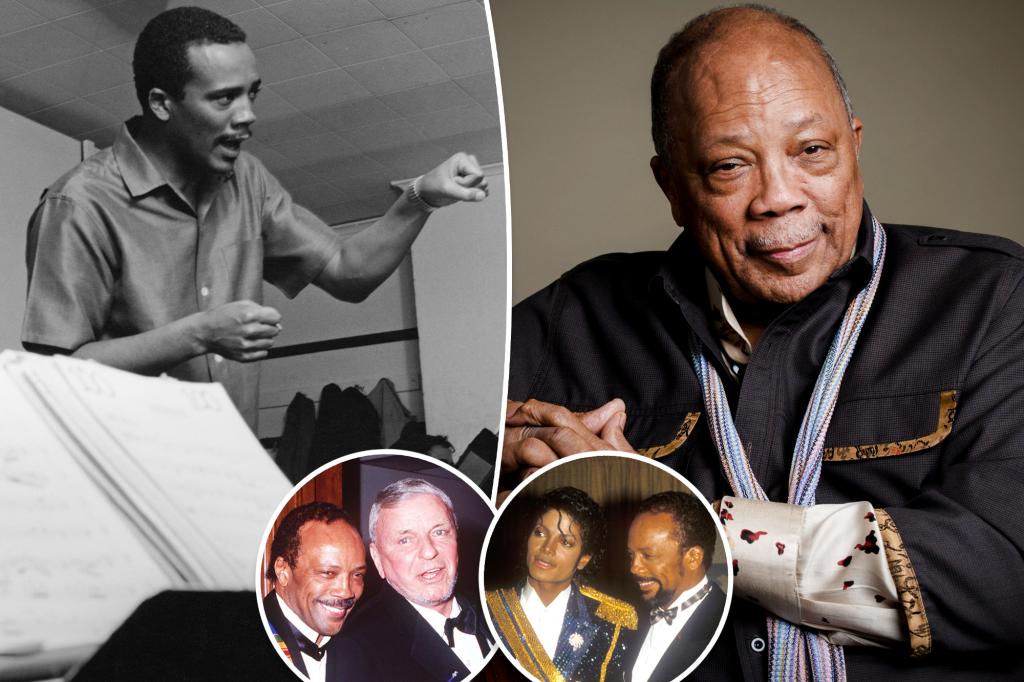 Quincy Jones, legendary music producer who worked with Frank Sinatra and Michael Jackson, dead at 91