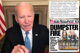 WH edit of Biden's 'garbage' remark about Trump supporters breached stenographers' protocol: 'Spoilation of transcript integrity'