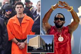 Luigi Mangione staying at same 'barbaric' NYC prison as Sean 'Diddy' Combs, whose lawyer is married to his lawyer