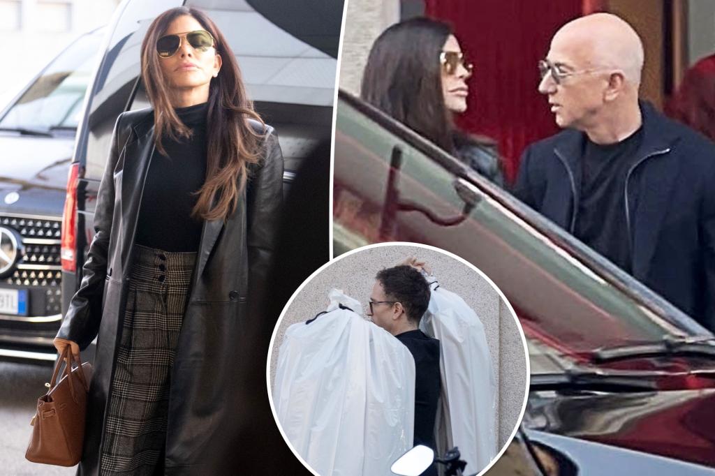 Jeff Bezos and Lauren Sánchez have fitting at Dolce & Gabbana in Milan ahead of star-studded wedding