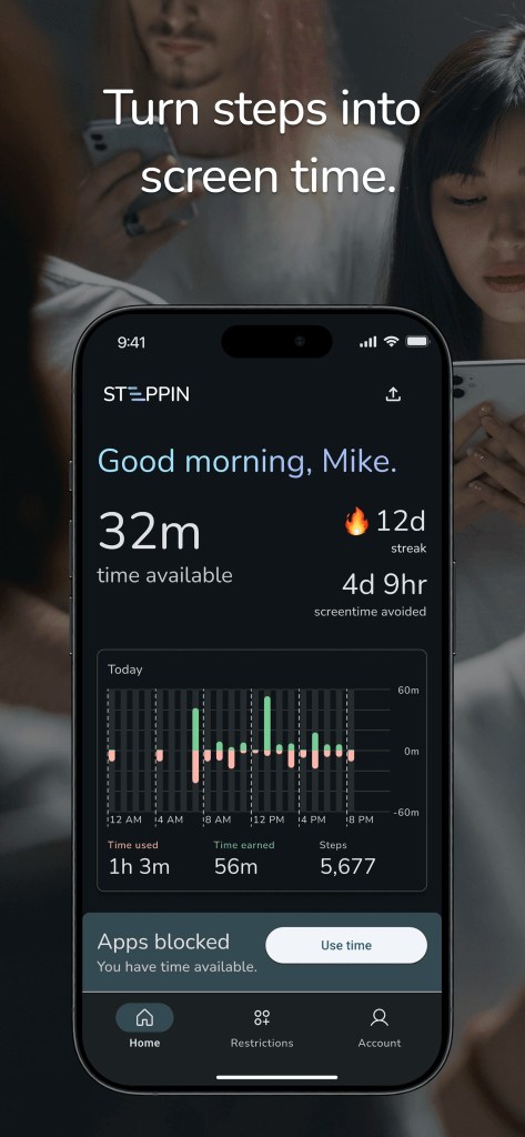 Steppin app