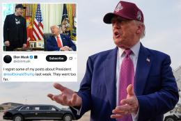 Donald Trump responds to Elon Musk's late-night apology after ugly public feud